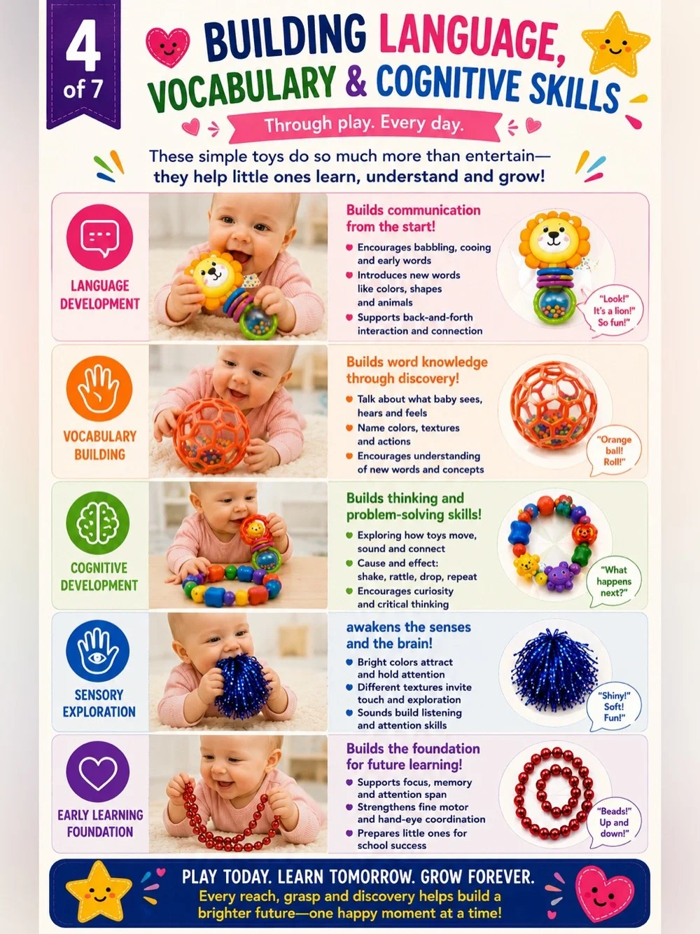 Babies Happy Hands Reaching and grabbing toys Activity Bag